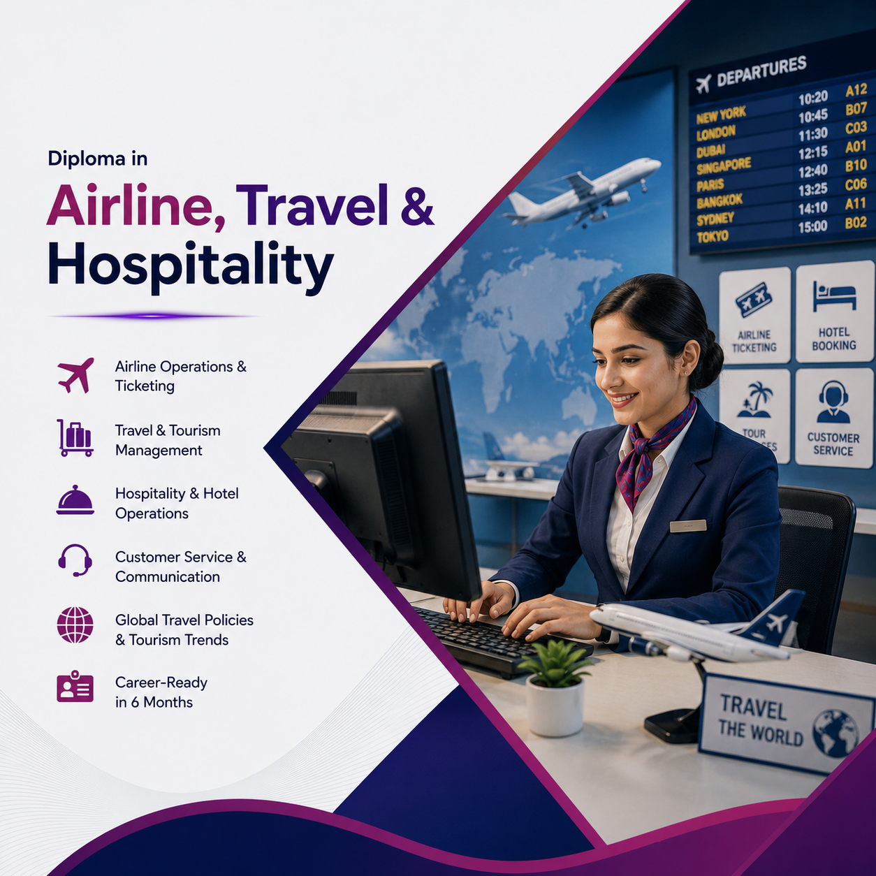 Airline, Travel & Hospitality