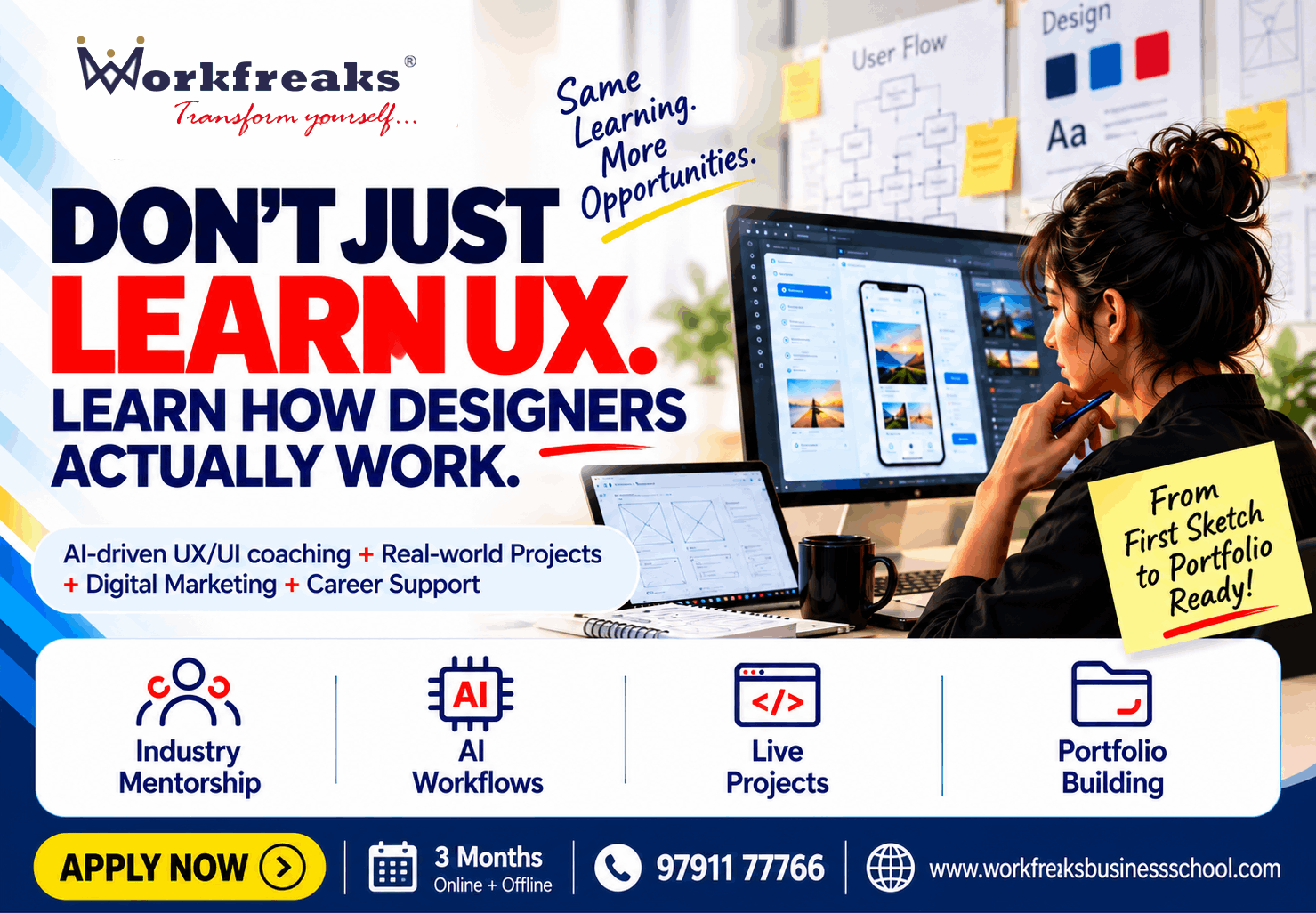 AI-Driven UX/UI + Digital Marketing Career Program