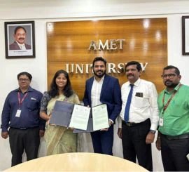 AMET Signed MoU with Workfreaks Business School