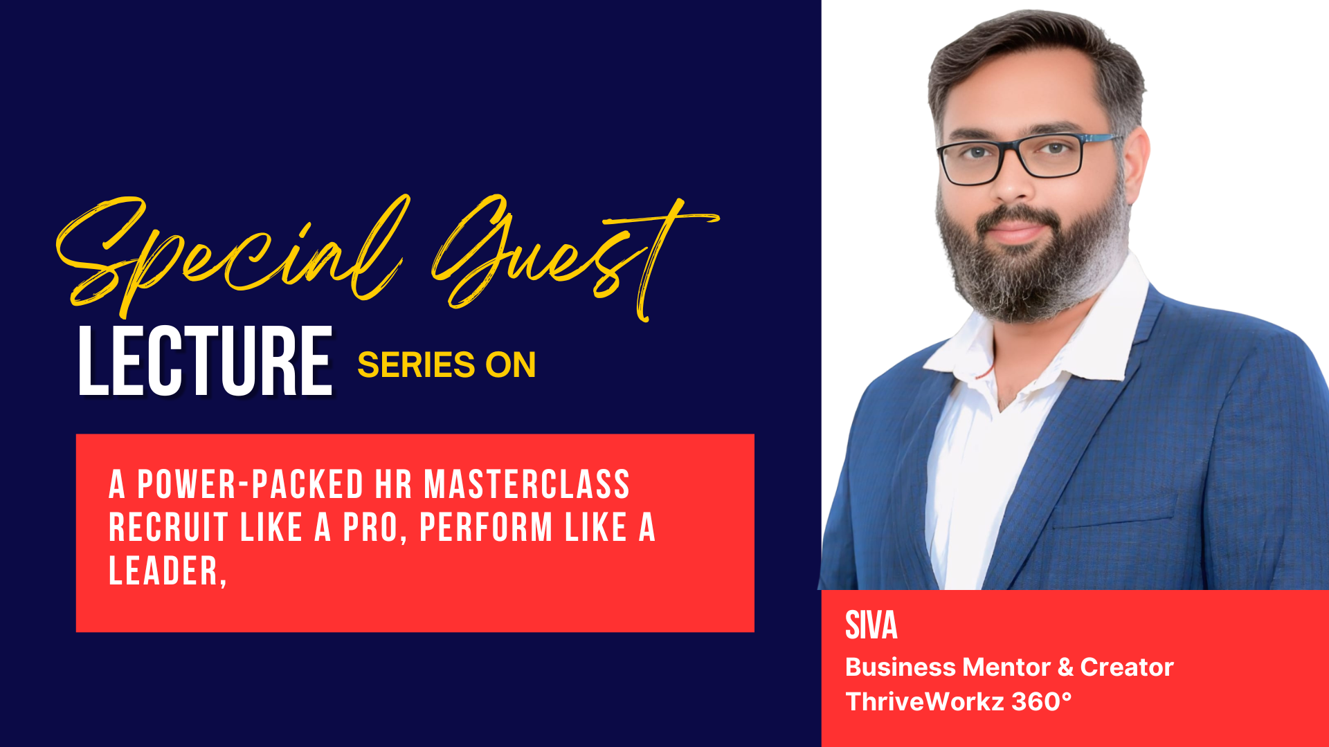 A Power-Packed HR Masterclass Recruit Like a Pro, Perform Like a Leader,